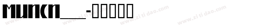 MUNCN___字体转换
