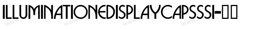 IlluminatiOneDisplayCapsSSi字体转换