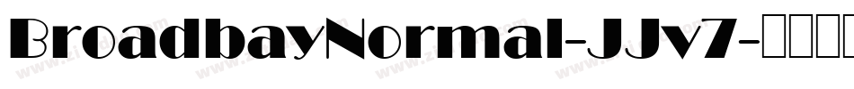 BroadbayNormal-JJv7字体转换