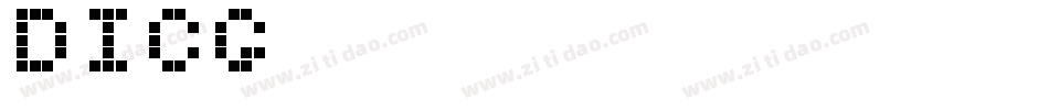 DigitalICG字体转换