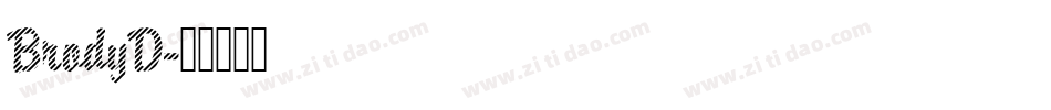 BrodyD字体转换