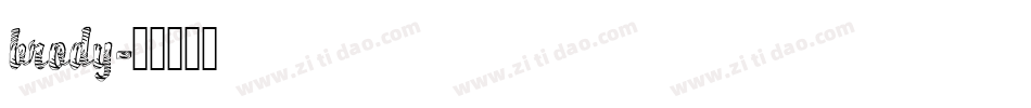 brody字体转换