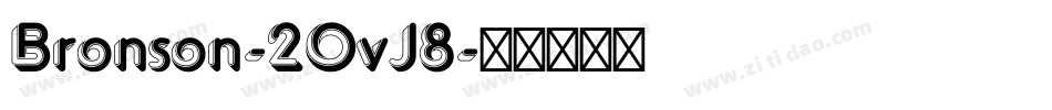 Bronson-2OvJ8字体转换