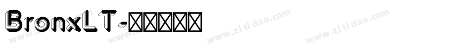 BronxLT字体转换
