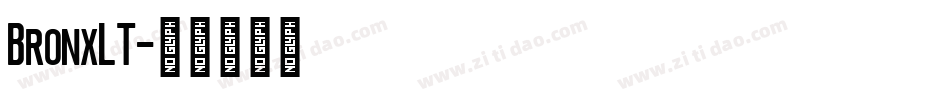 BronxLT字体转换