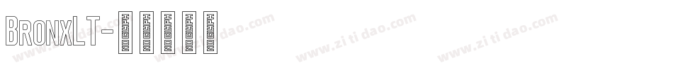 BronxLT字体转换