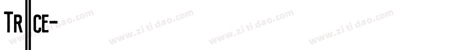 Trace字体转换