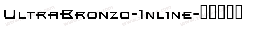 UltraBronzo-Inline字体转换
