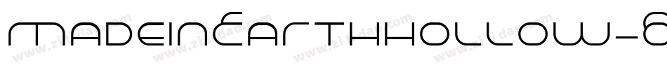 MadeInEarthHollow-8XOJ字体转换