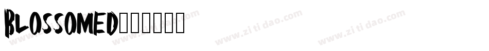 Blossomed字体转换