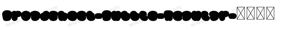 Broadsheet-Bubble-Regular字体转换