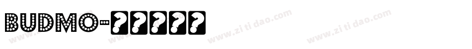 BUDMO字体转换