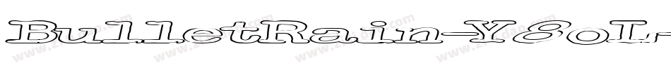 BulletRain-Y8oL字体转换