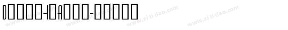 Diner-Italic字体转换
