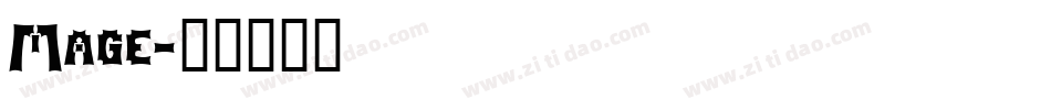 Mage字体转换