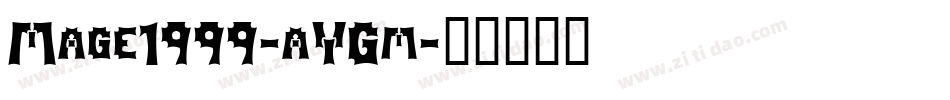 Mage1999-aYGm字体转换