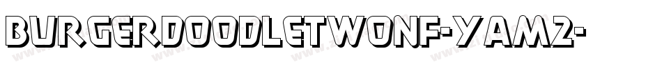 BurgerDoodleTwoNf-YAM2字体转换