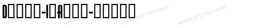 Diner-Italic字体转换