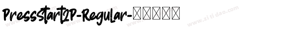 PressStart2P-Regular字体转换