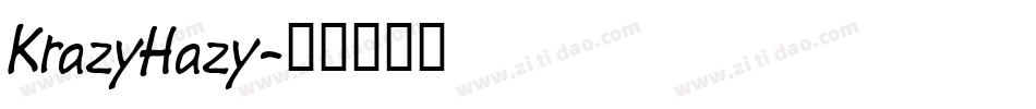 KrazyHazy字体转换