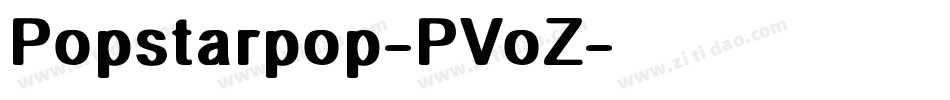 Popstarpop-PVoZ字体转换