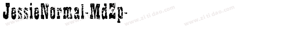 JessieNormal-MdZp字体转换