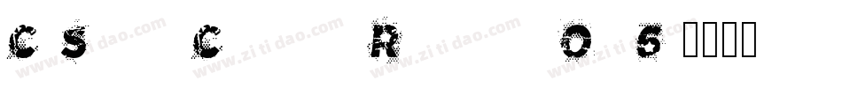 CfSpaceCowboyRegular-Opl6字体转换