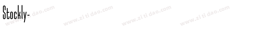 Stockly字体转换