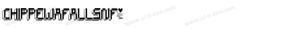 ChippewaFallsNF字体转换