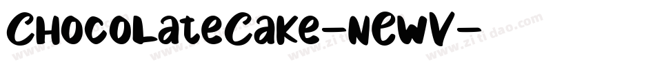 ChocolateCake-nEwV字体转换