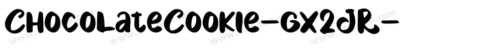 ChocolateCookie-gx2JR字体转换