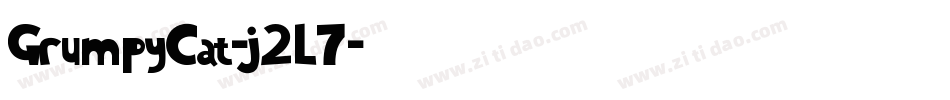 GrumpyCat-j2L7字体转换