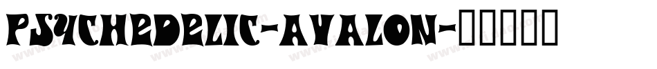 Psychedelic-Avalon字体转换