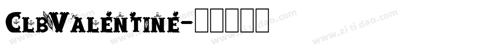 ClbValentine字体转换