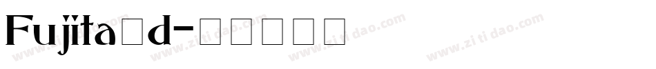 Fujita_d字体转换