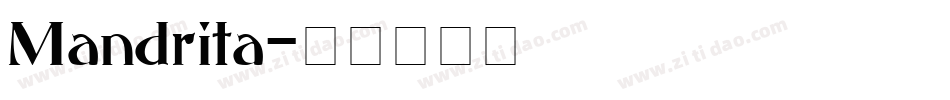 Mandrita字体转换