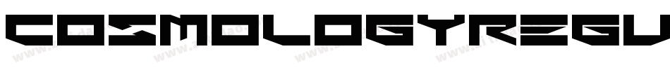 CosmologyRegular-oKrd字体转换