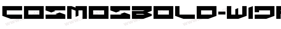 Cosmosbold-w1JP字体转换