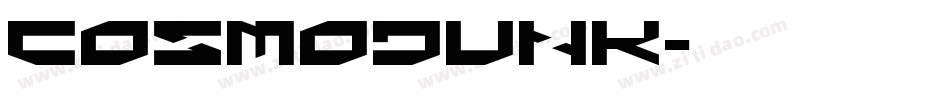 Cosmojunk字体转换
