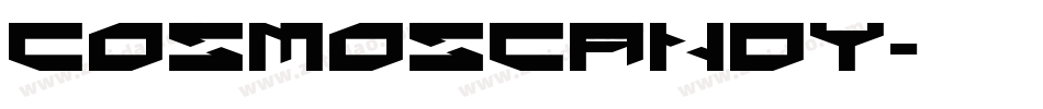 Cosmoscandy字体转换