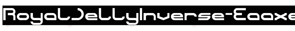 RoyalJellyInverse-Eaaxe字体转换