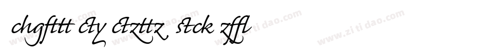 CaflischScriptWebPro字体转换