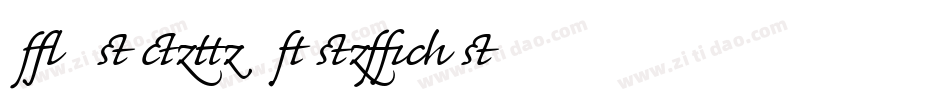 MousseScript-Alternate字体转换