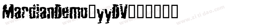 MardianDemo-yyDV字体转换