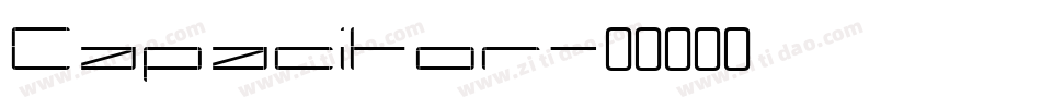 Capacitor字体转换