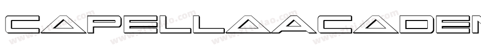 CapellaAcademyRegular-8v3A字体转换