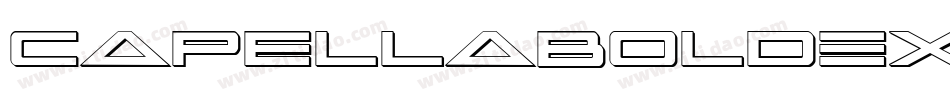 CapellaBoldExpanded-RR7e字体转换