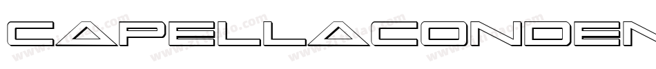 CapellaCondensed-rnRB字体转换