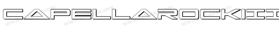 CapellaRockIiiBold-Ge4A字体转换