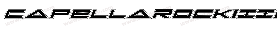 CapellaRockIiiBold-Ge4A字体转换